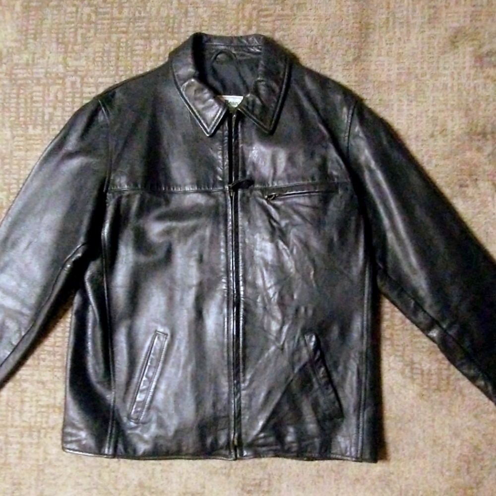 L.L. Bean Goatskin Leather Jacket